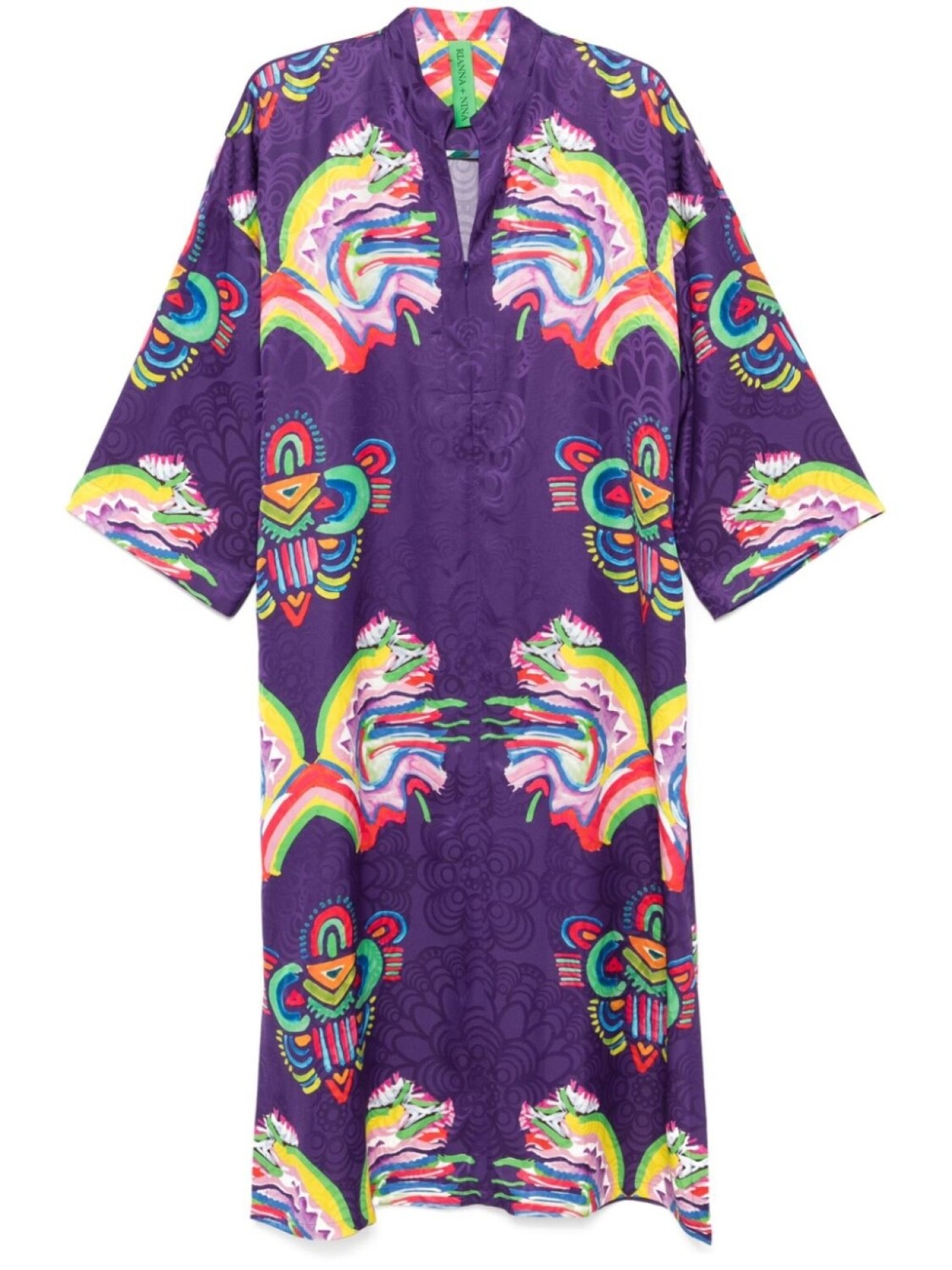 

Платье макси Jen Rianna + Nina, фиолетовый