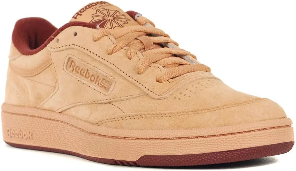 Кроссовки мужские Reebok Court Advance, цвет Clay/Washed Clay/Rich Maroon — фото 2