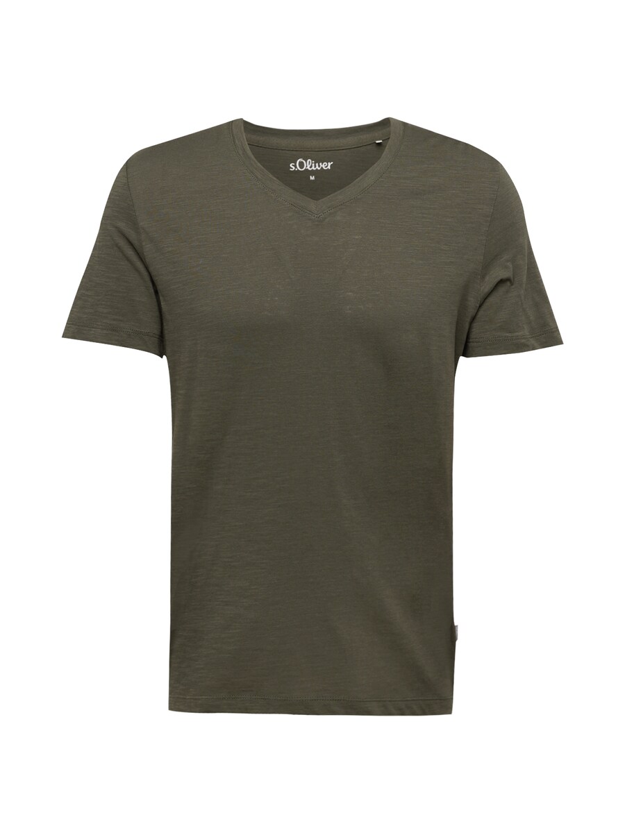 

Классическая футболка s.Oliver Shirt, темно-зеленый