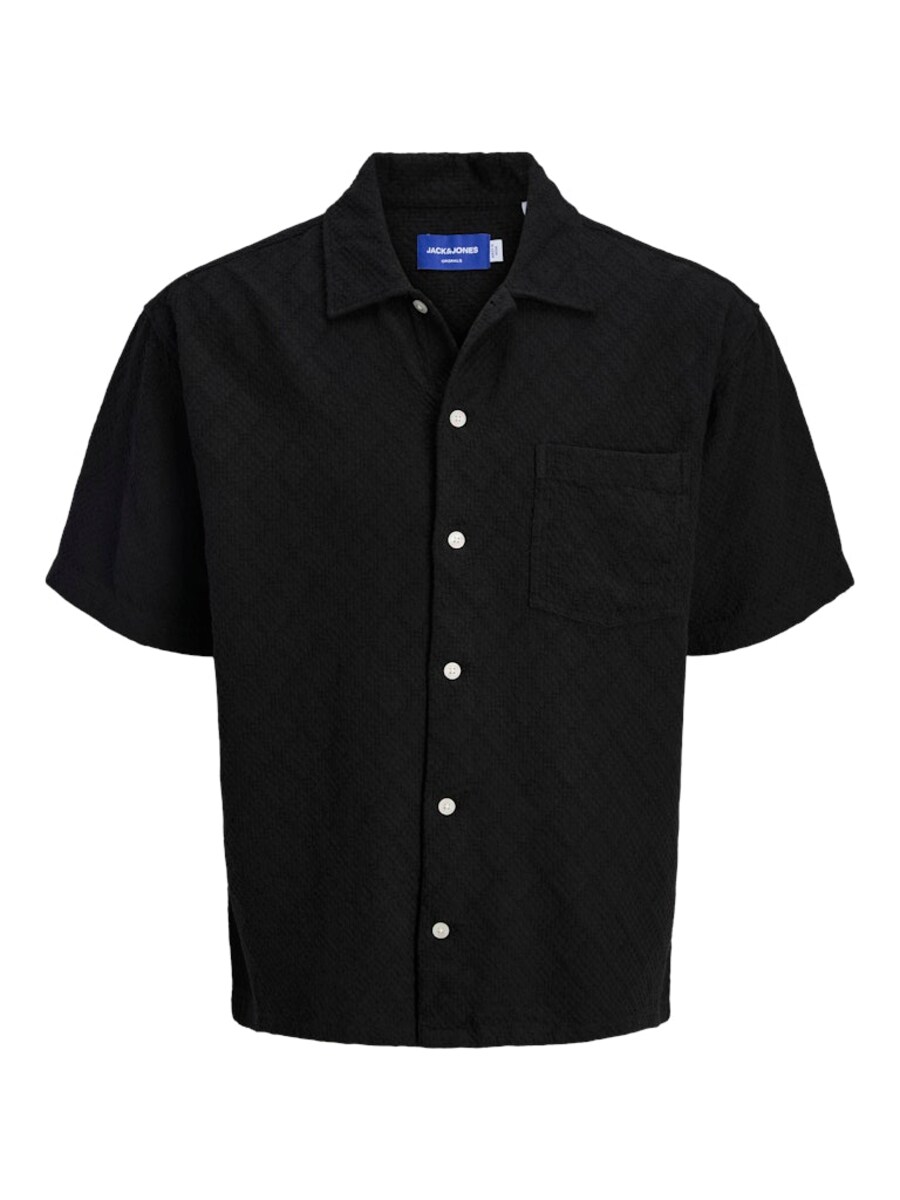 

Рубашка на пуговицах Comfort fit JACK & JONES, черный