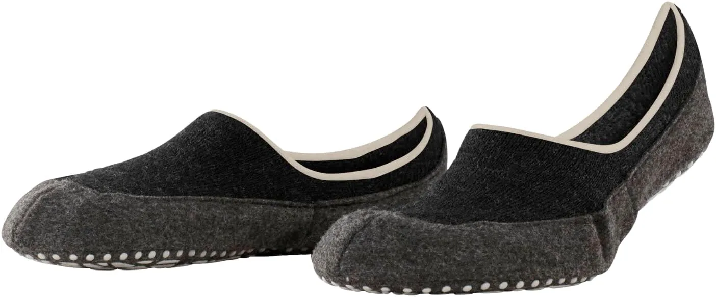 Мужские домашние носки-тапочки FALKE Cosyshoe, 1 пара, антрацит — фото 2