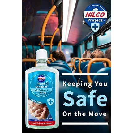 Дезинфицирующее средство для рук Antibacterial Hand Sanitising Gel 500ml — фото 3