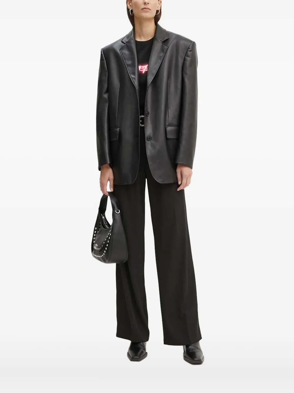 

Футболка с надписью The Kooples, черный