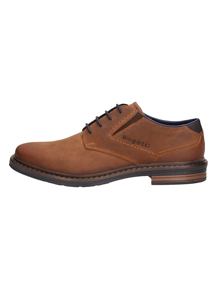 

Туфли на шнуровке Bugatti Leder-Schnürschuhe, светло-коричневый