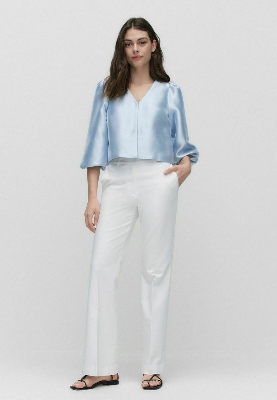 

Блуза FAY PUFF SLEEVE JACKET STOCKH LM, синий