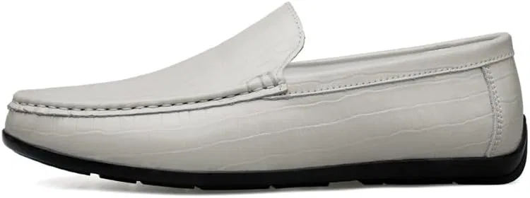 Лоферы мужские с принтом в клетку, Loafers, White SayfuR — фото 2