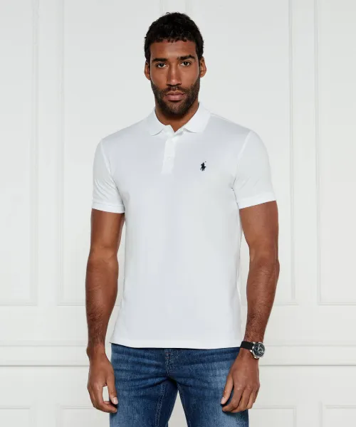 

Футболка поло Slim fit Polo Ralph Lauren, белый