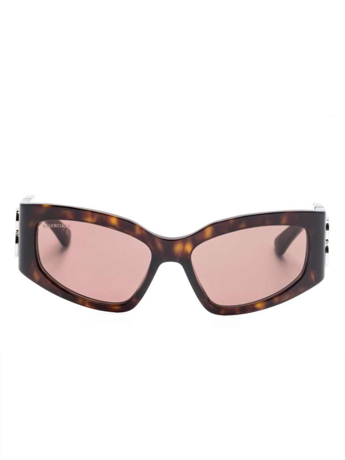 

Солнцезащитные очки Balenciaga Eyewear Bossy в оправе «кошачий глаз», коричневый