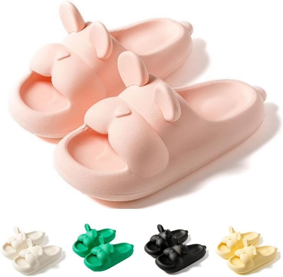 

Милые шлепанцы-зайчики Albiva, розовый