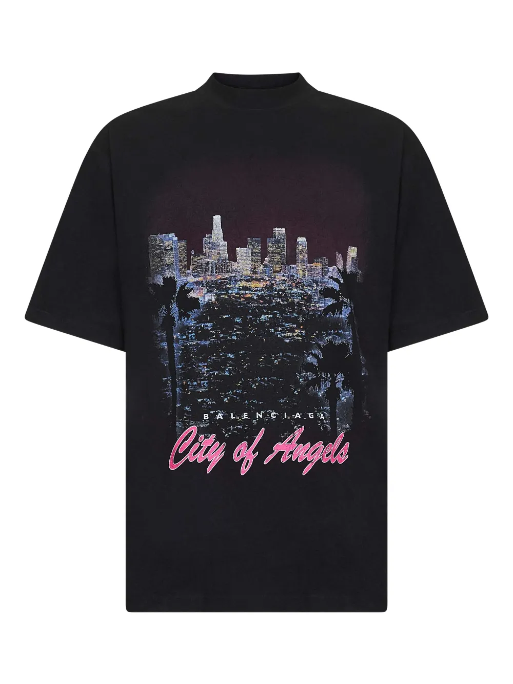

Футболка City of Angels BALENCIAGA, черный