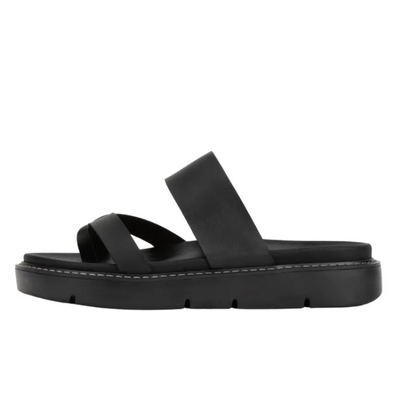 Мужские кожаные шлепанцы DIFFERSHOE EILEN 5CM
