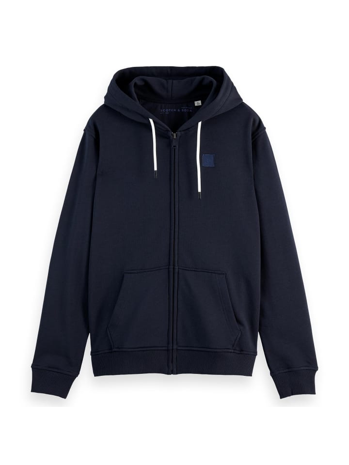 

Толстовка Scotch & Soda Sweatjacke, темно-синий