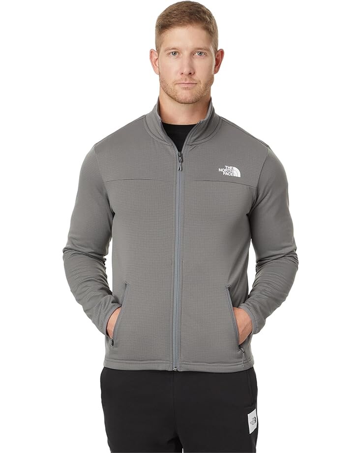 

Куртка The North Face Cedar Trail Grid Fleece Full Zip Jacket, цвет Smoked Pearl