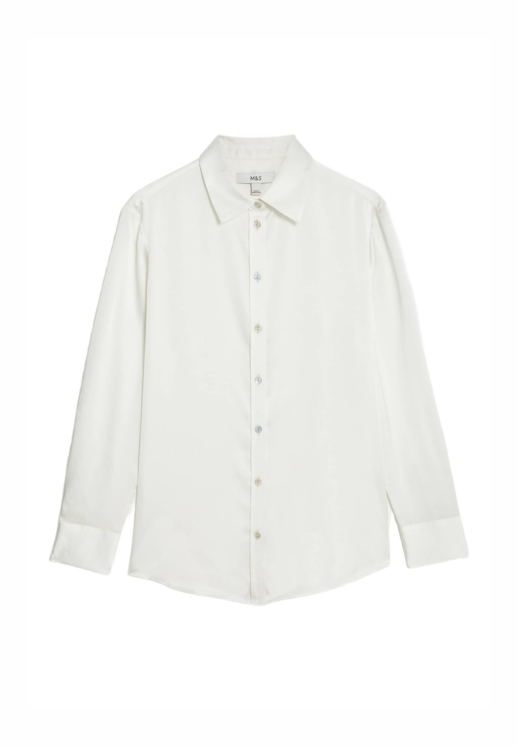 

Блузка на пуговицах COLLARED Marks & Spencer, бежевый