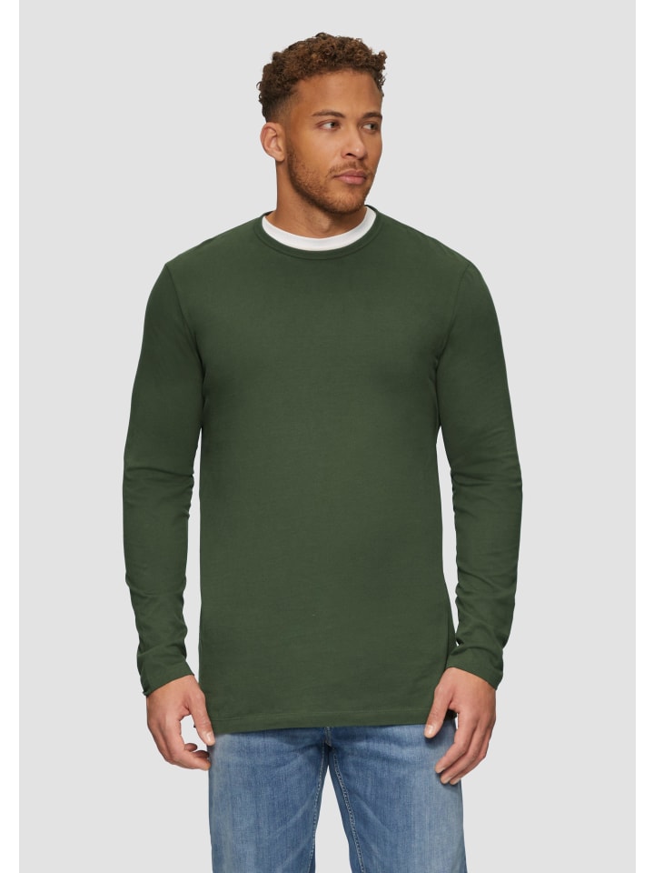 

Футболка s.Oliver T-Shirt langarm, оливковый