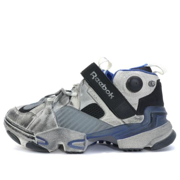 

Кроссовки vetements x genetically modified pump 'dirty effect' sample Reebok, белый