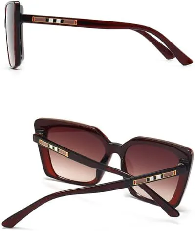 

Винтажные квадратные солнцезащитные очки 2027 года для женщин, солнцезащитные очки для мужчин с защитой от УФ-излучения UV400, очки для вождения MTZJH, Black