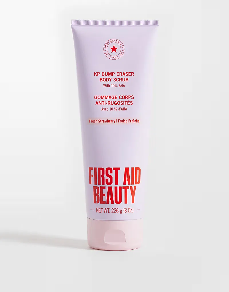 Скраб для тела First Aid Beauty KP Bump Eraser со вкусом клубники, 226 г