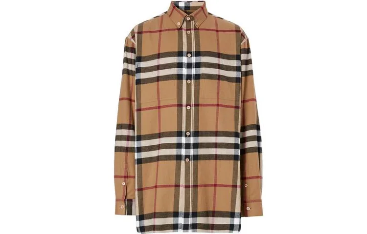 Рубашка мужская Burberry Birch коричневый