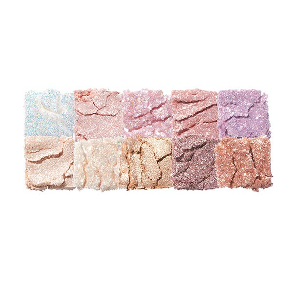 Палитра теней для век ROM&ND Better Than Palette, 00 Light & glitter garden — фото 3