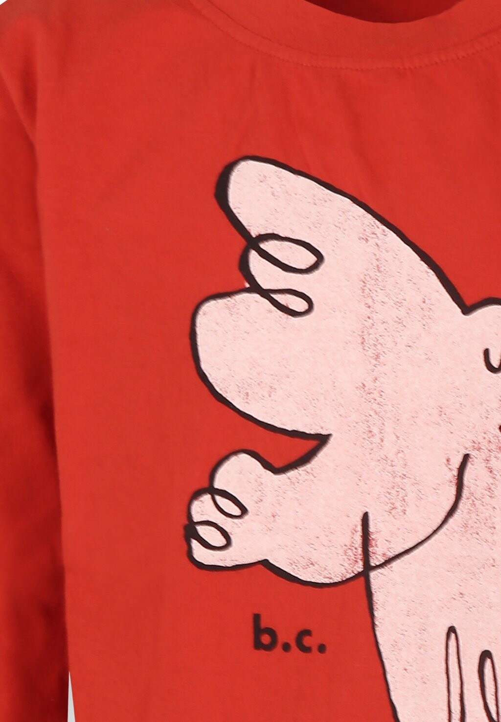 

Футболка с длинным рукавом Bobo Choses, красный