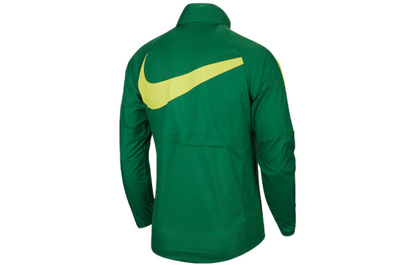 Куртка Nike Beijing Zhonghe Guoan Soccer/Football Sports Contrasting Colors Jacket Green, зеленый — фото 2