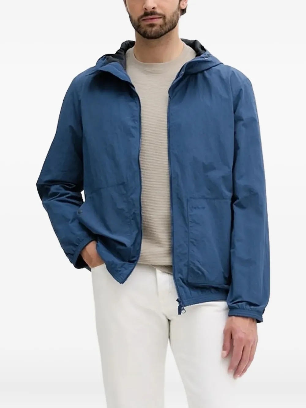 

Куртка с капюшоном Barbour, синий
