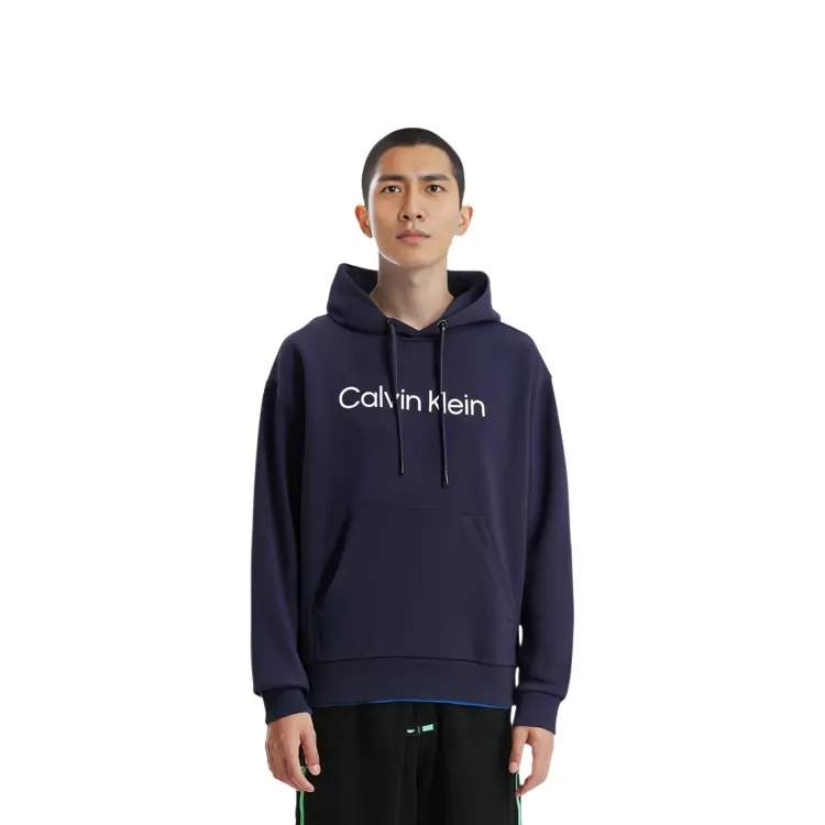 Толстовка мужская темно-синяя Calvin Klein, темно-синий — фото 4