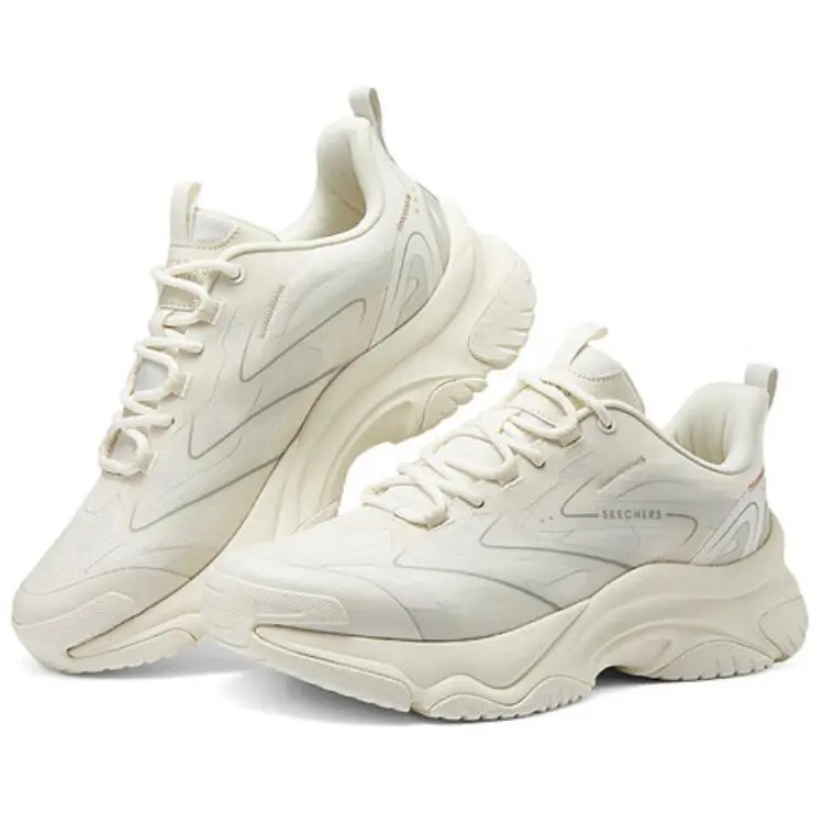 Кроссовки Skechers Street Lifestyle Shoes Men, слоновая кость — фото 2
