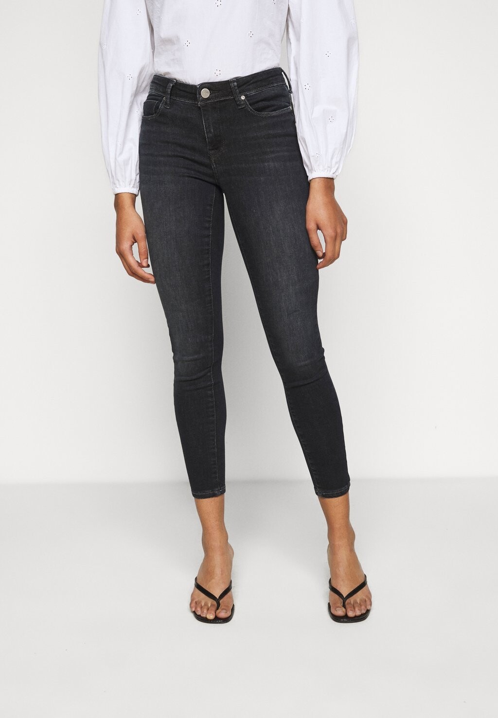 

Джинсы Skinny Fit ONLY Onlshape Life Skinny, сине-черный