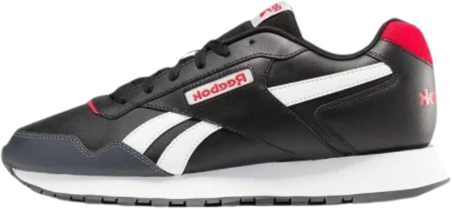 Кроссовки Reebok Unisex Reebok GlideSneaker, Black White Vector Red