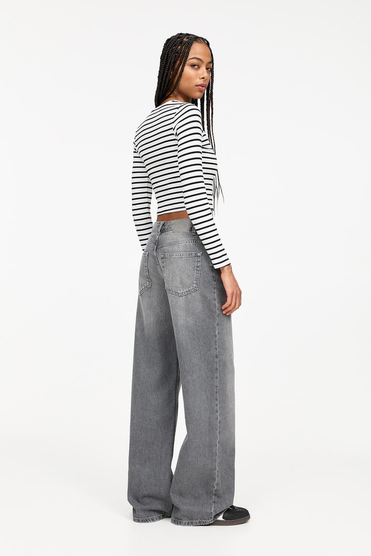 

Футболка с длинным рукавом Pull And Bear, мультиколор