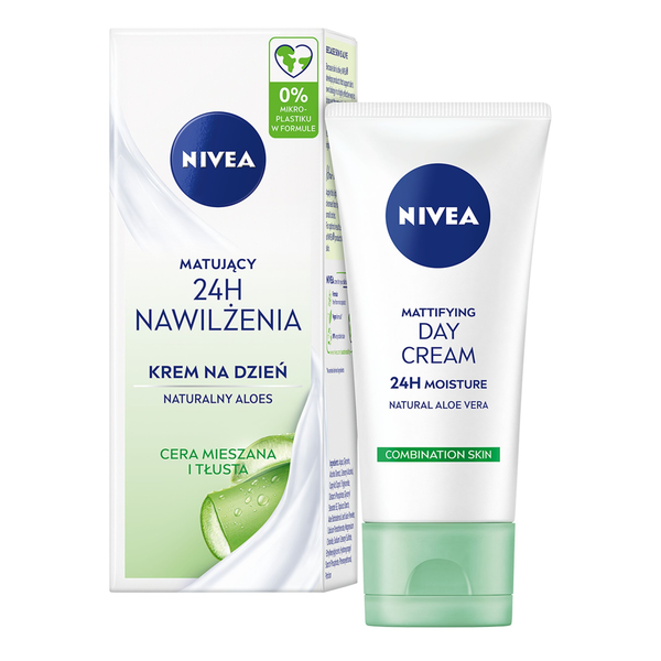 

Матирующий дневной крем для лица, 50 мл Nivea 24H nawilżenia