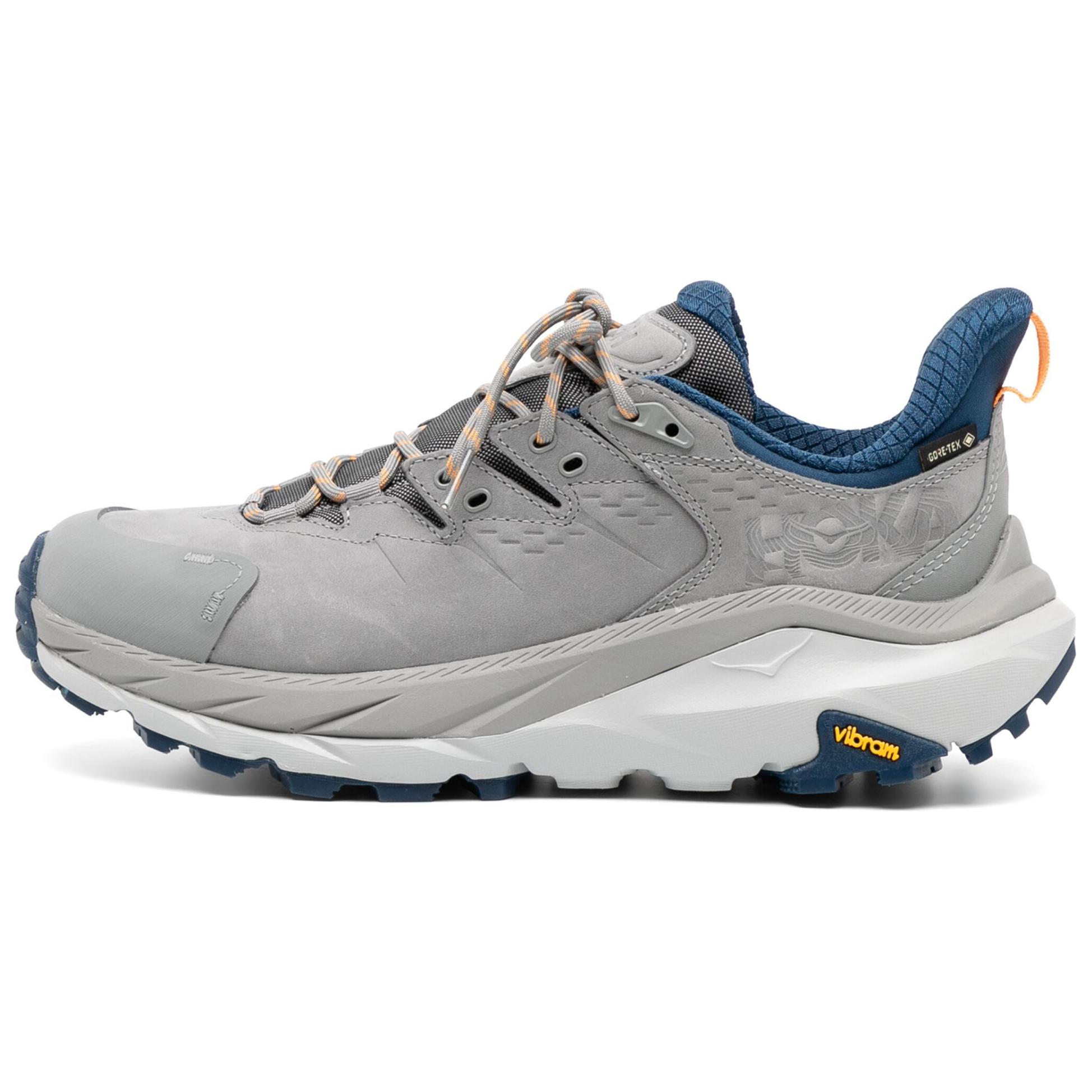 

Good On You x Kaha 2 Low GTX Антискользящие износостойкие низкие треккинговые ботинки мужские серые HOKA ONE ONE