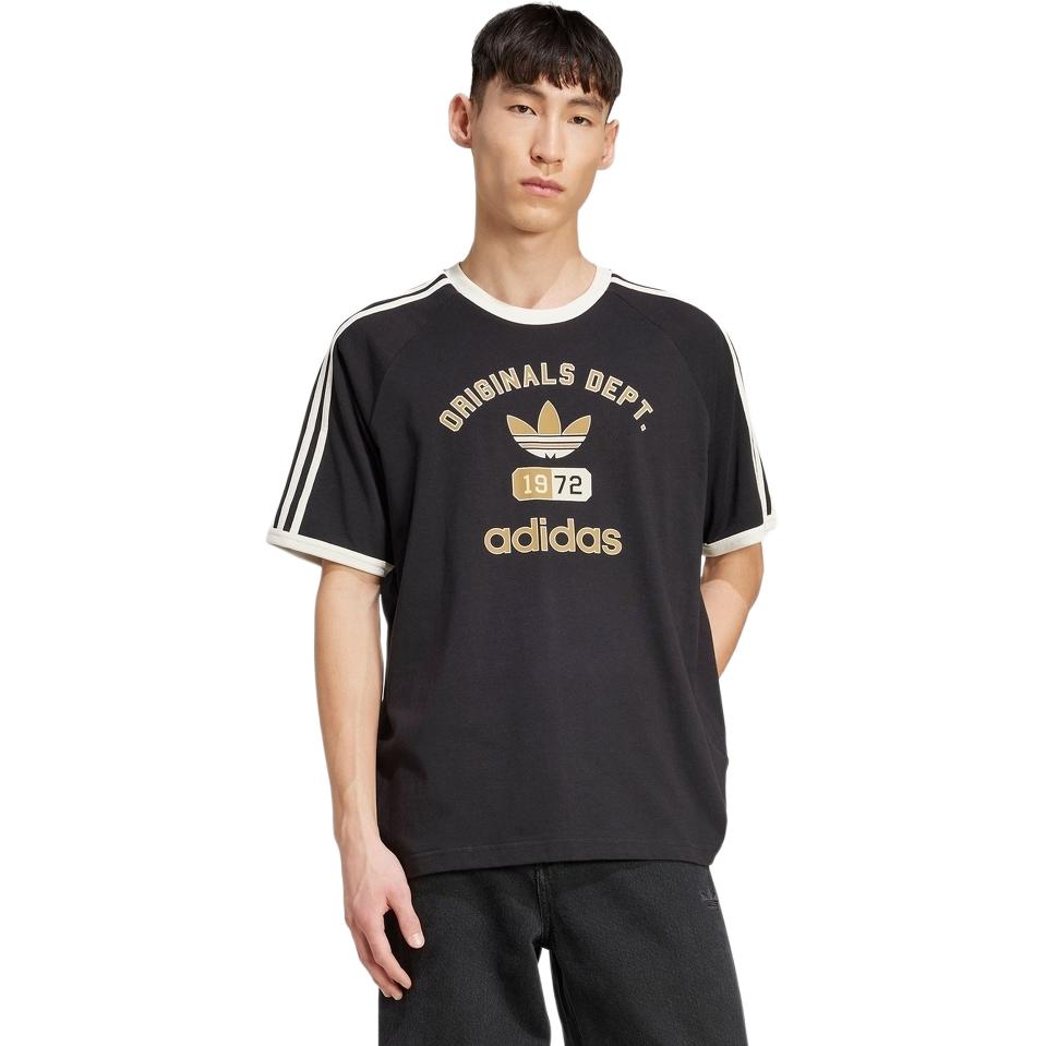 Футболка Adidas с логотипом Adidas Originals, черный — фото 3