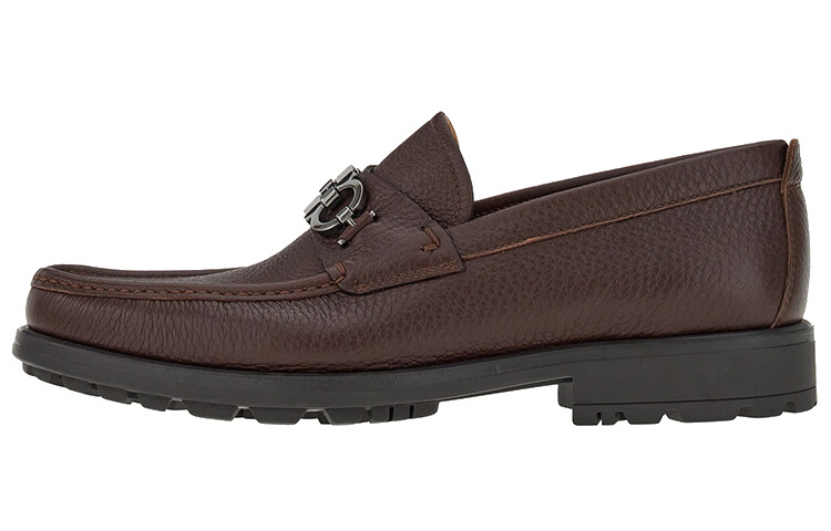 

Туфли мужские Ferragamo Gancini Casual Low-top, коричневый
