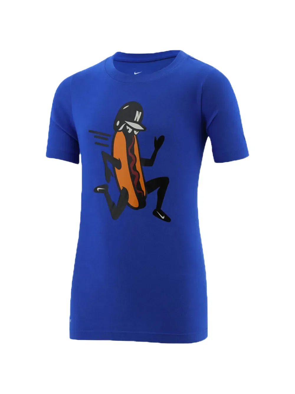 Футболка с графическим принтом Dri-Fit Nike Kids, синий