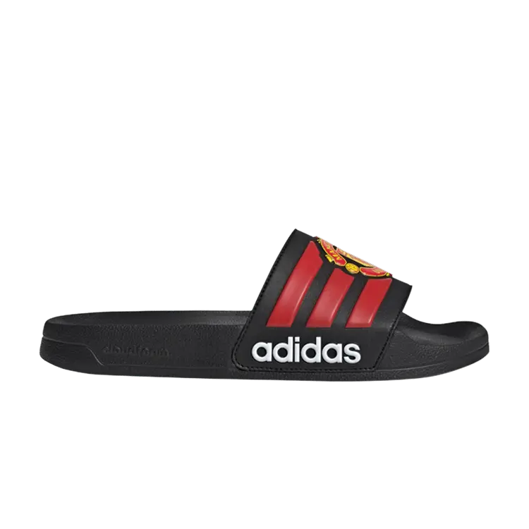 

Сандалии adidas Manchester United x Adilette Shower 'Home Kit 2025', черный