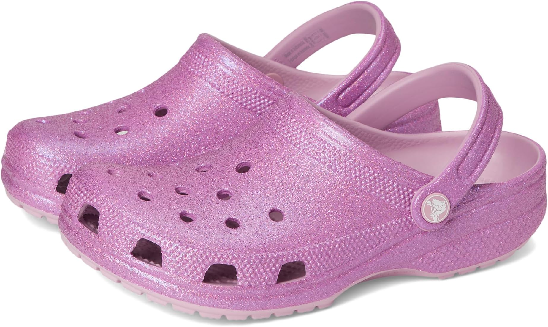 Сабо Crocs Classic Clog - Glitter, цвет Hydrangea
