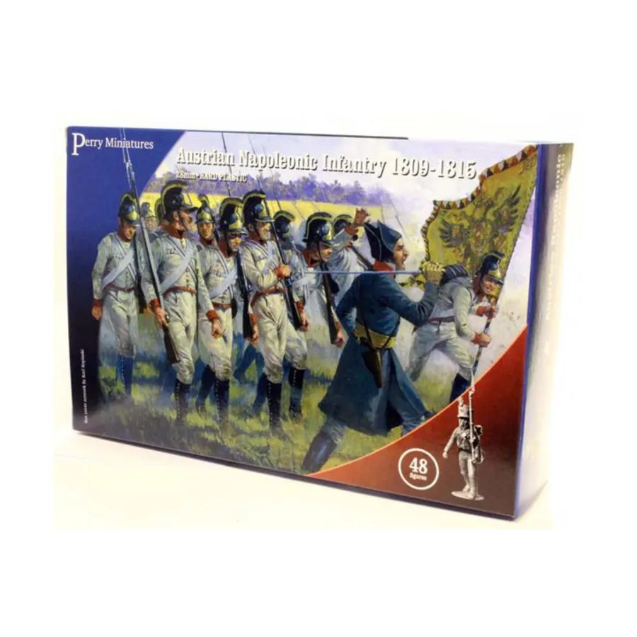 

Австрийская наполеоновская пехота 1809-1815 гг., Historical Miniatures - Napoleonic (28mm)