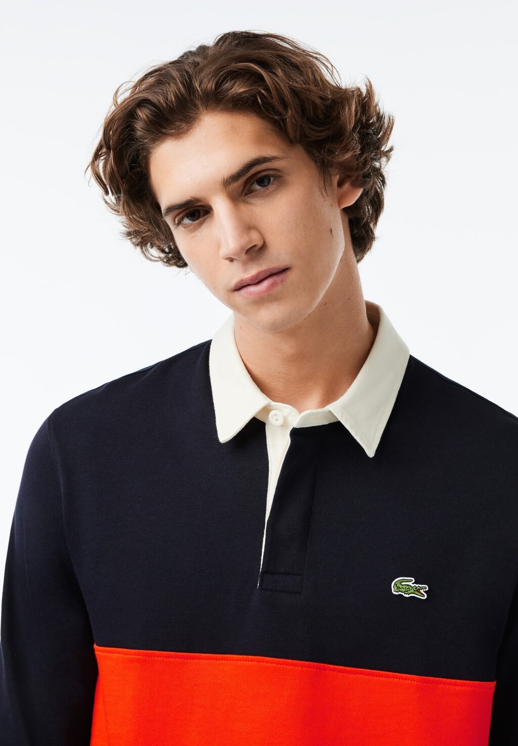 

Рубашка поло RUGBY Lacoste, темно-синий