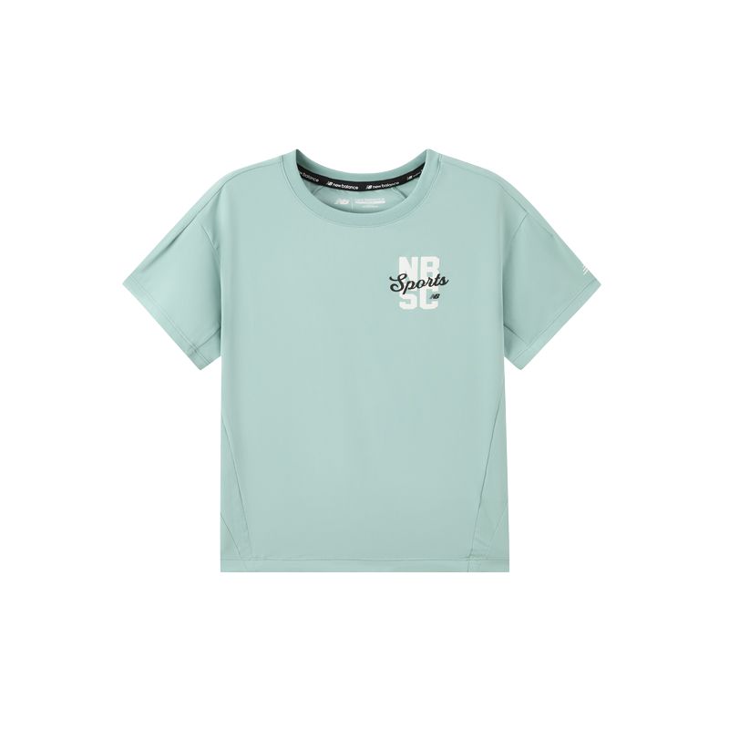 

New Balance Футболка NBSC Army Green для детей 3-7 лет, Зеленый, New Balance Футболка NBSC Army Green для детей 3-7 лет