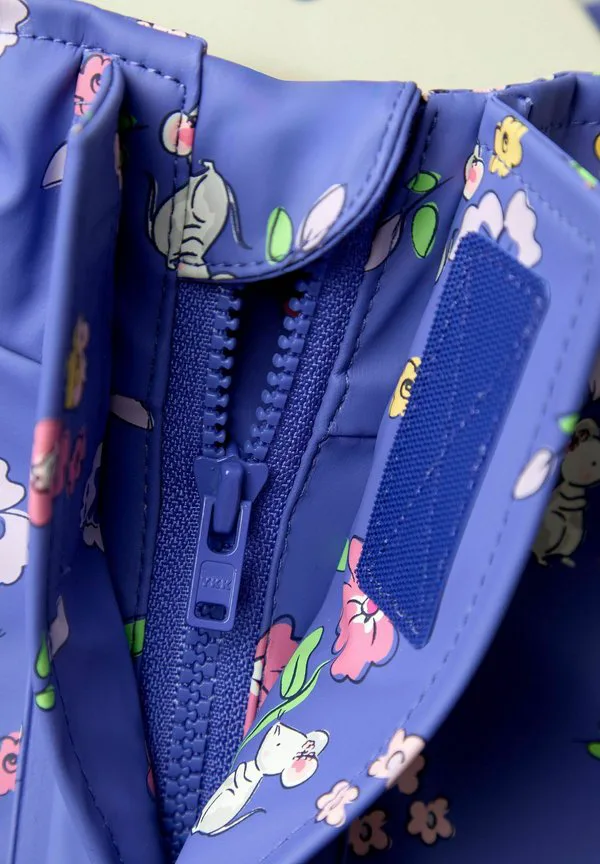 Уютная водонепроницаемая куртка стандартного кроя Jojo Maman Bébé, Purple — фото 4