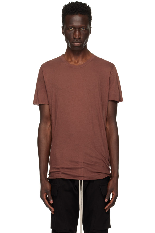 

Футболка базового кроя Porterville Rick Owens, цвет throat