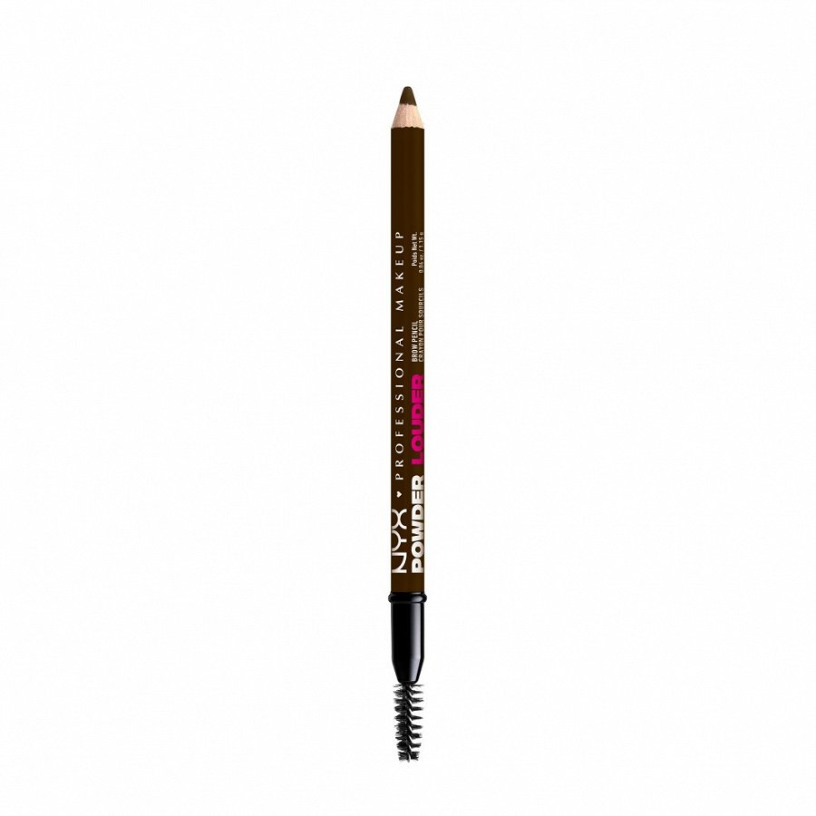 

Карандаш для бровей powder louder brow pencil Nyx Professional Makeup, цвет ash brown, вес 1.15 гр.