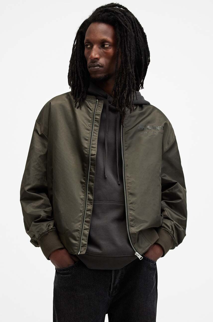 

Куртка-бомбер UNDERGROUND AllSaints, зеленый