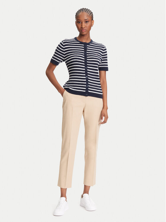 Облегающий кардиган WW0WW45707 Tommy Hilfiger, синий — фото 2