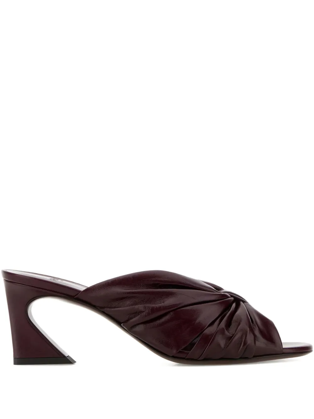 Извитые сандалии Arco Fendi, красный