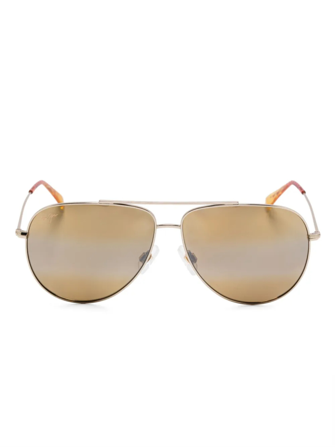 

Maui Jim солнцезащитные очки Hau'oli, золотой