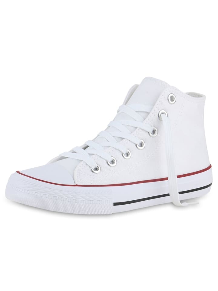 

Высокие кроссовки VAN HILL High Adam, цвет weiss rot